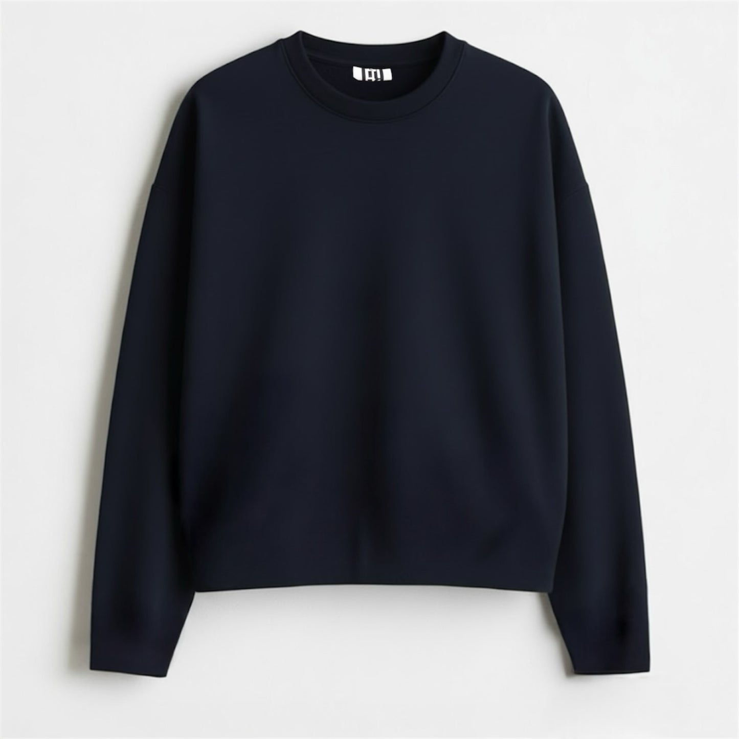 Blank full sleeves in Navy
