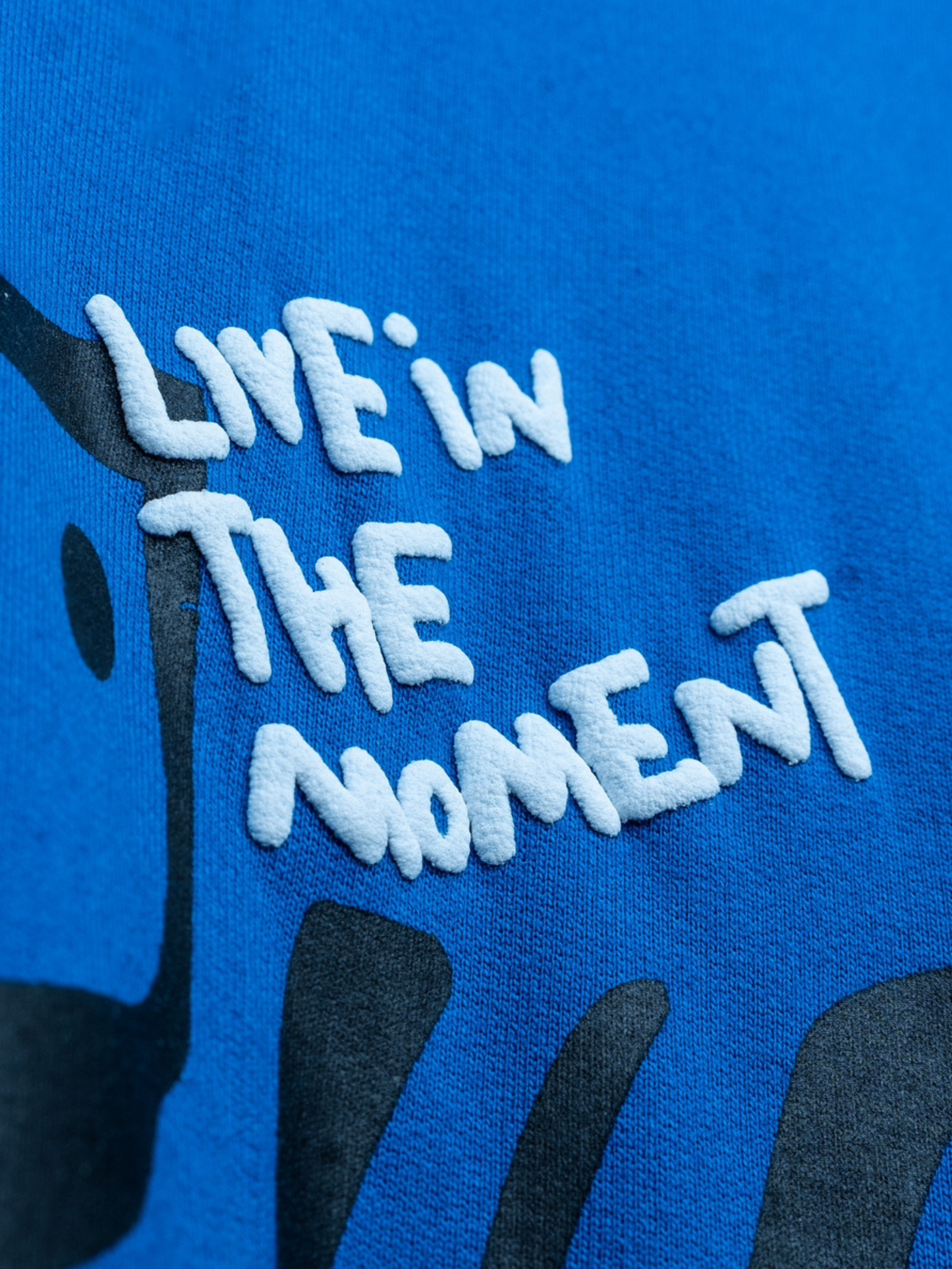 Scribble art in Blue