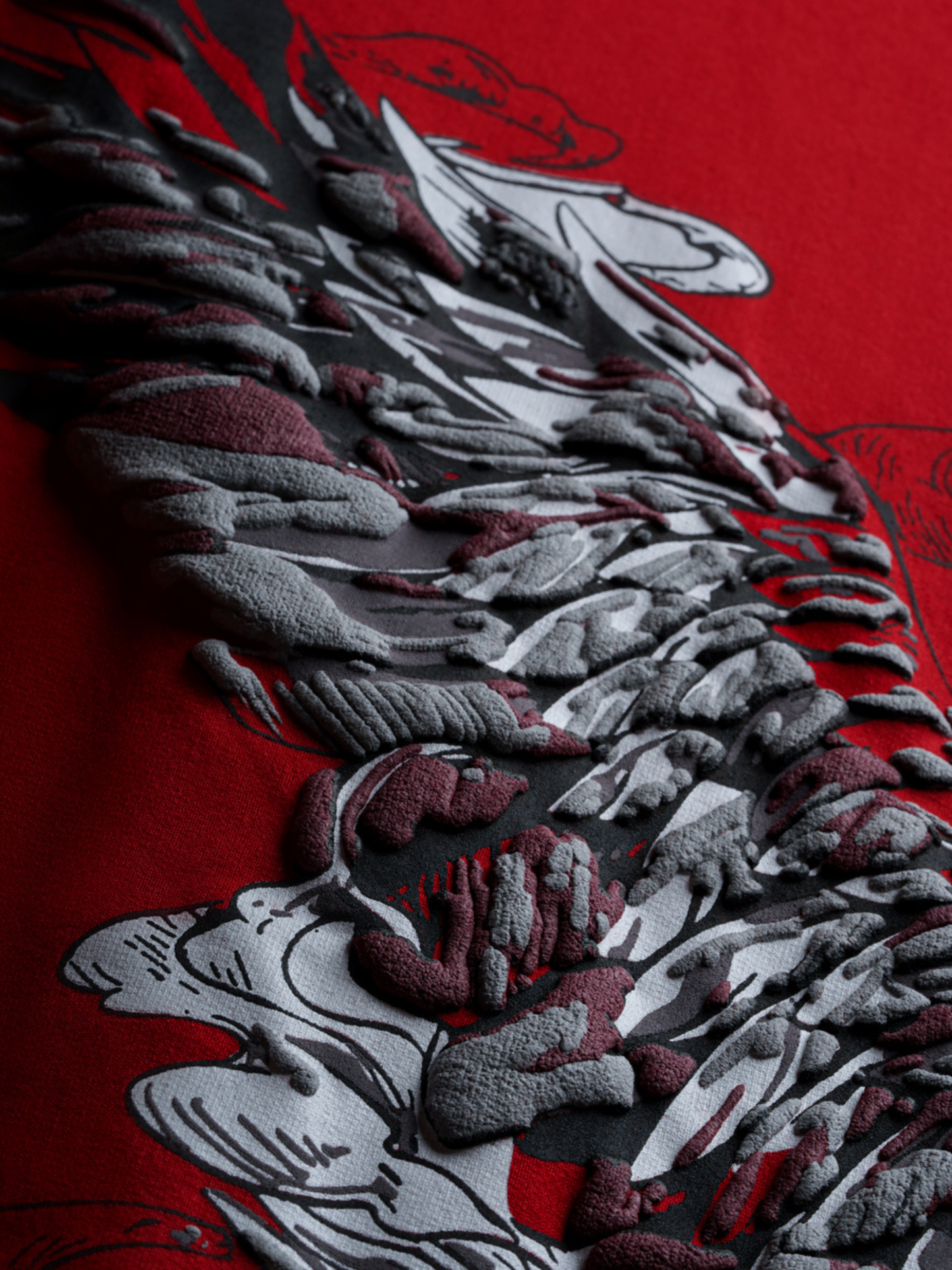 Eagle in Red