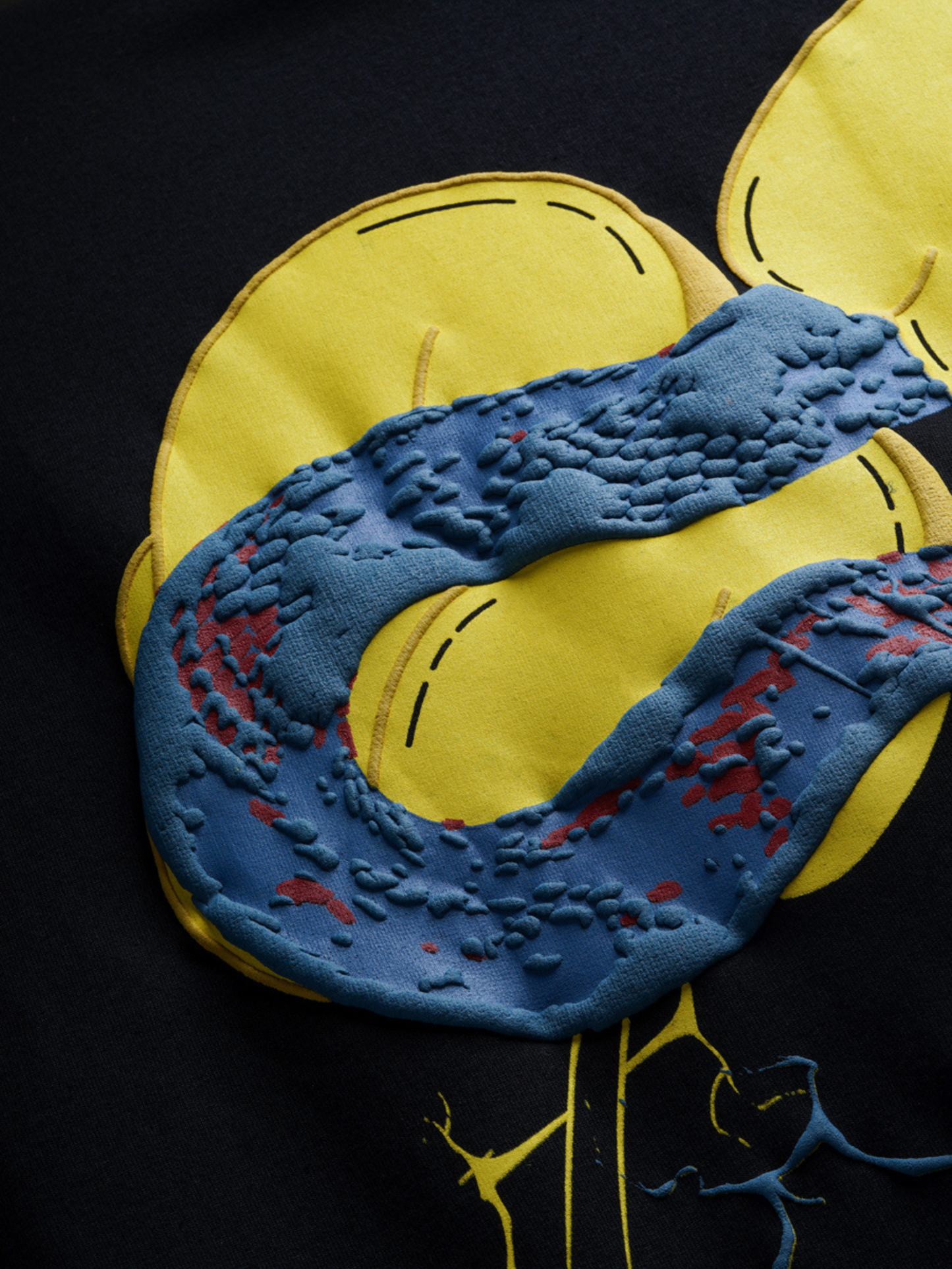 Snake in Black T-Shirt