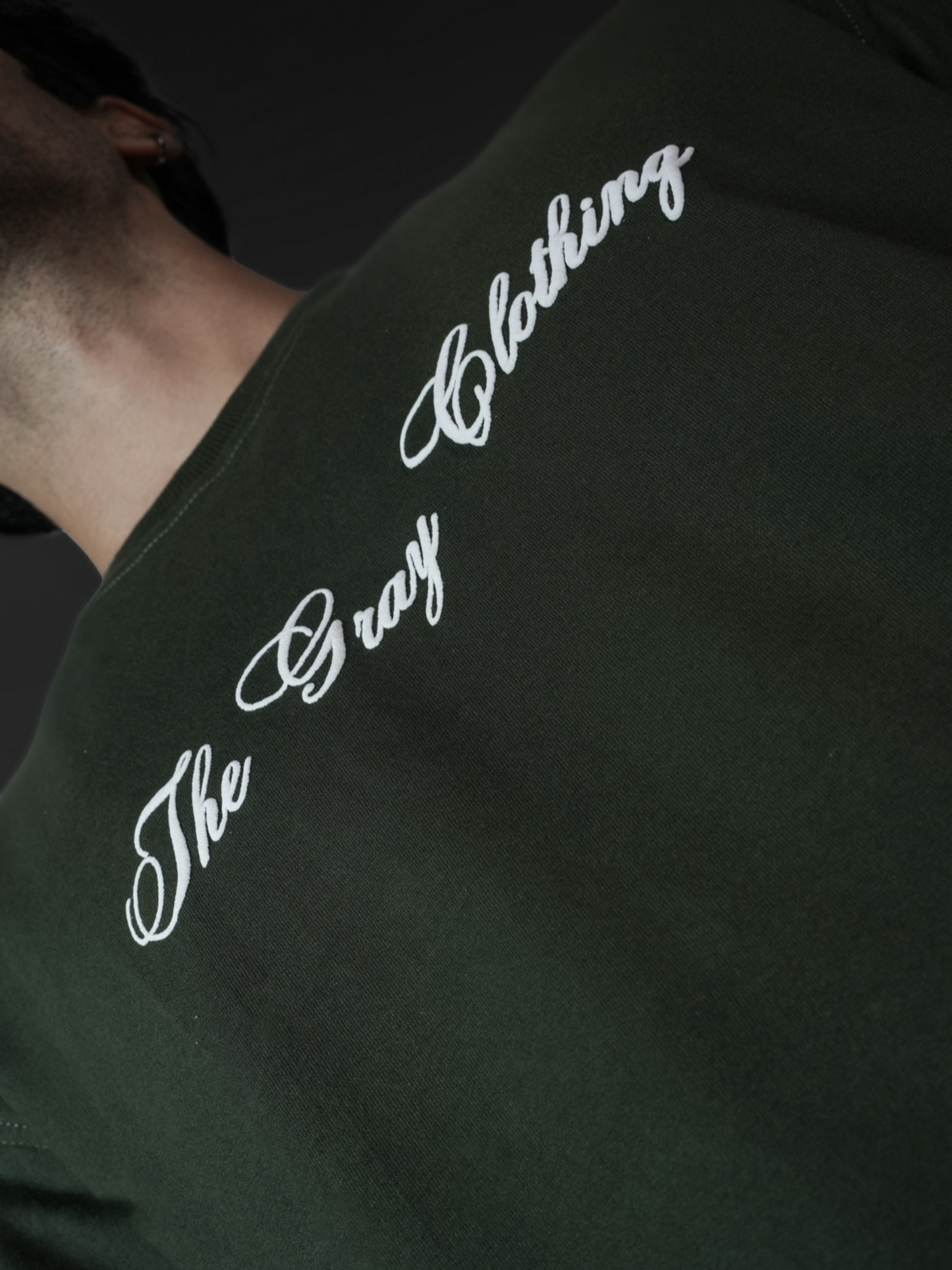 Be you tee in Olive