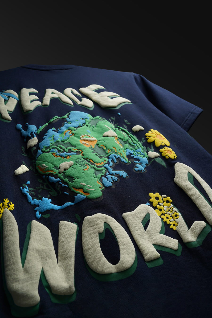 Peace World in Blue