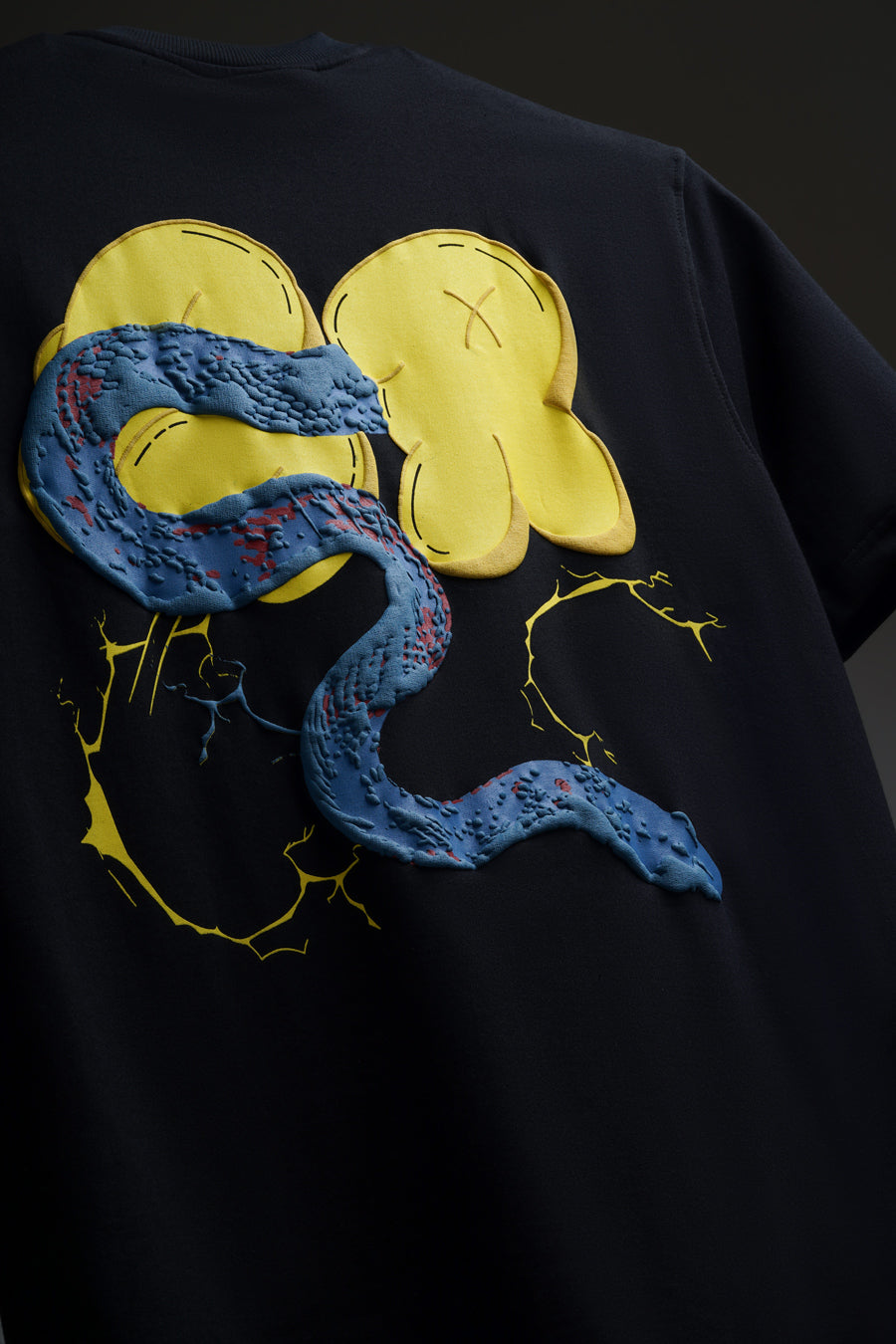 Snake in Black t shirt